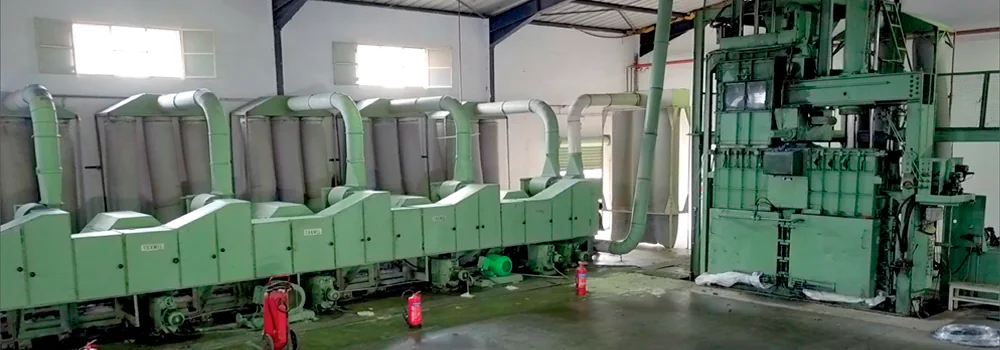 Baling — Fripe process